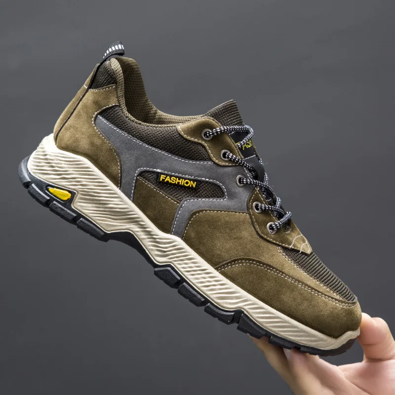 

Мужская рабочая обувь, новые весенние спортивные кроссовки, модные нескользящие износостойкие повседневные кроссовки, кроссовки, мужские ботинки, Zapatos Hombre
