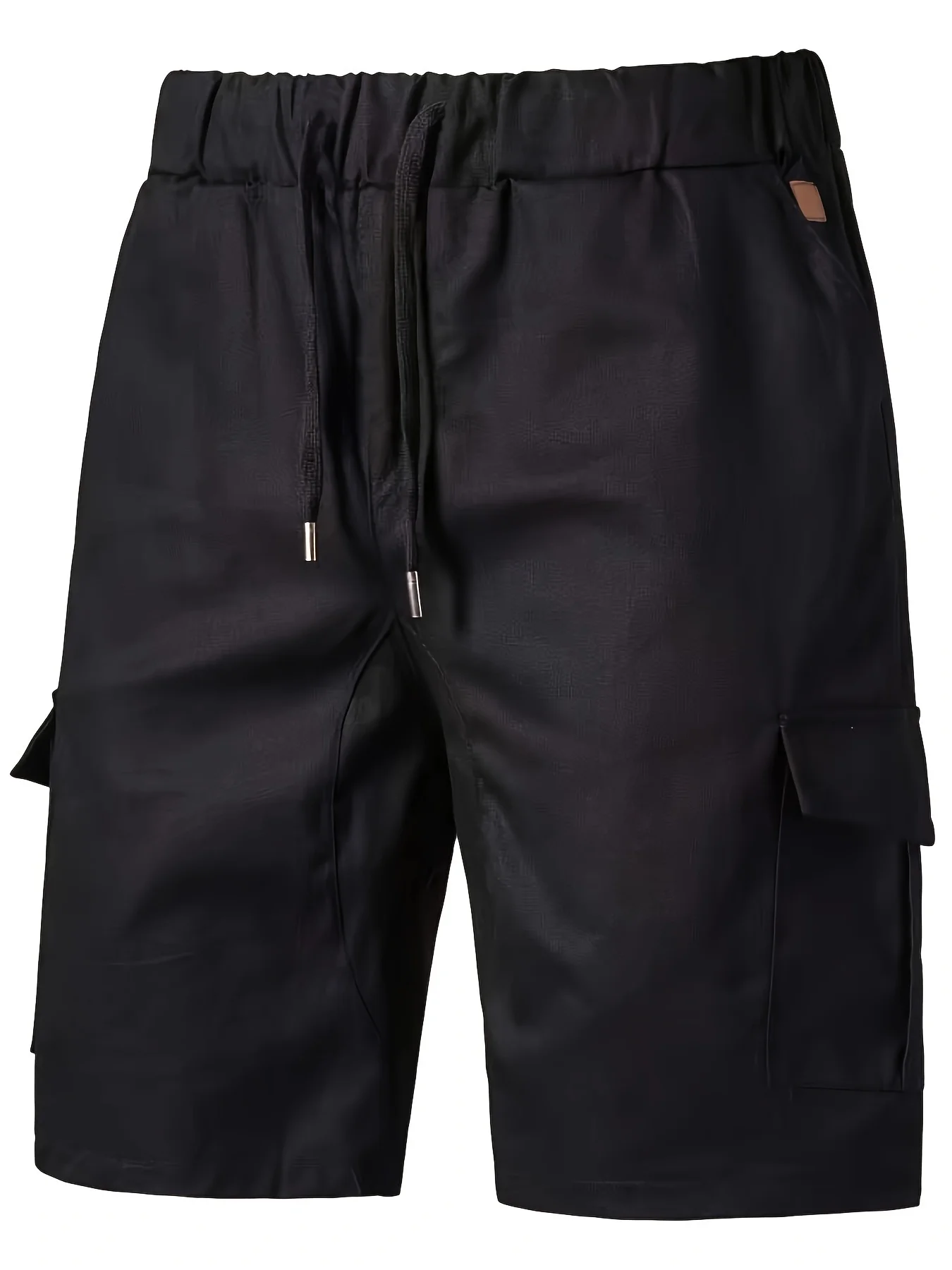 

Мужские повседневные шорты, летние легкие рабочие брюки с эластичной резинкой на талии и завязками