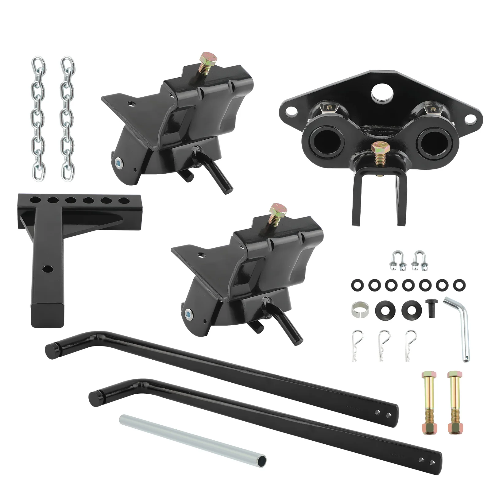 

Weight Round Bar Trailer Parts 10,000 lbs Towing Equalizer Distribution Hitch