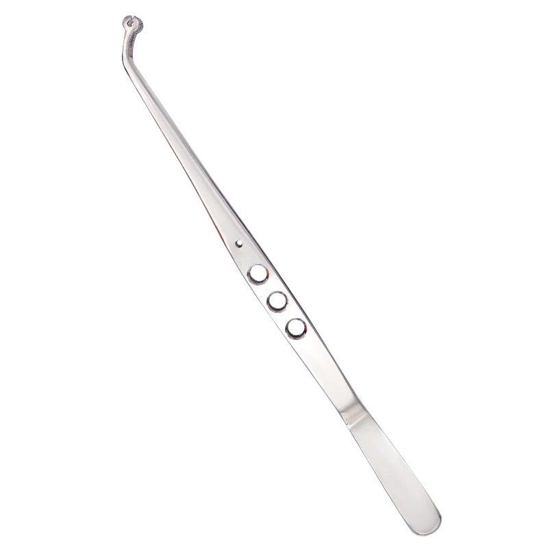 

Dental Surgical Stitching Tweezer with Hole, Cotton Dressing Forcep Slots, Surgical Needle Tweezers, Operation Serrated Tip