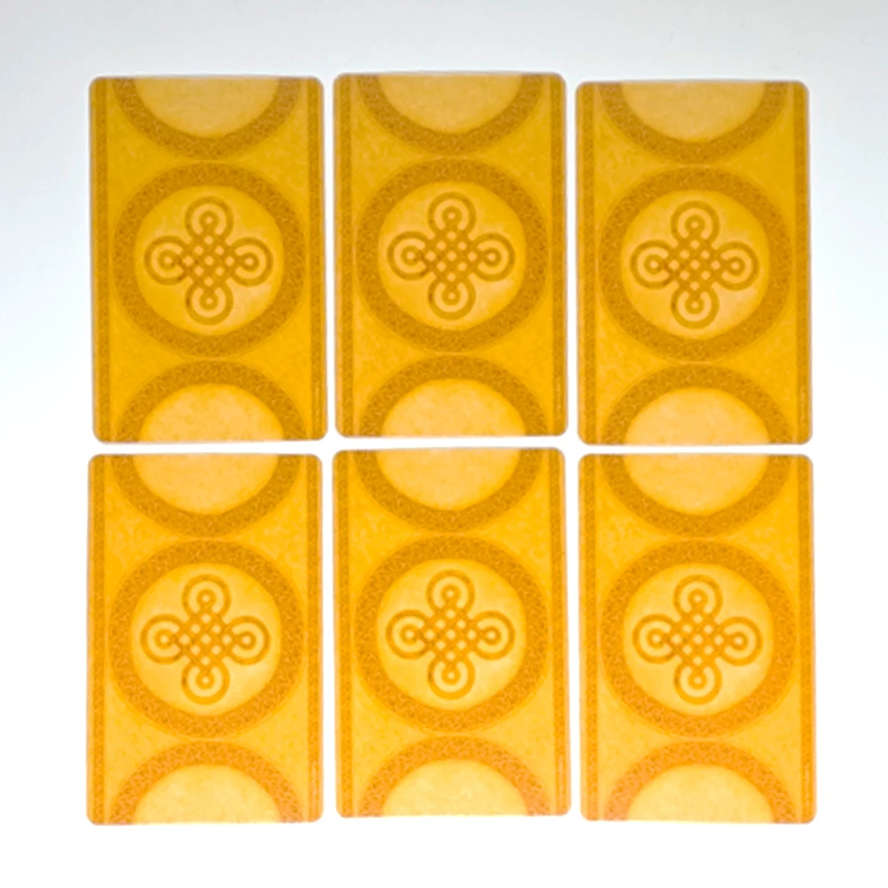 Keltisches Lenormand-Deck, 45 Stück, Lenormand-Karten, 9 x 6 cm, bunte Kunstwerke, gedruckt auf 350 g/m2 doppelt geprägtem Karton