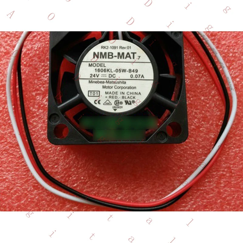 L... 1 PCS New  for NMB 1606KL-05W-B49 DC24V 0.07A 3 pin inverter Cooling fan#QW