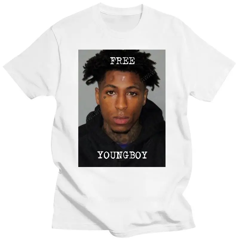 New black short sleeve men top Free youngboy n-ba youngboy Never Broke Again Classic t Shirt Customize Now unisex tee-shirt