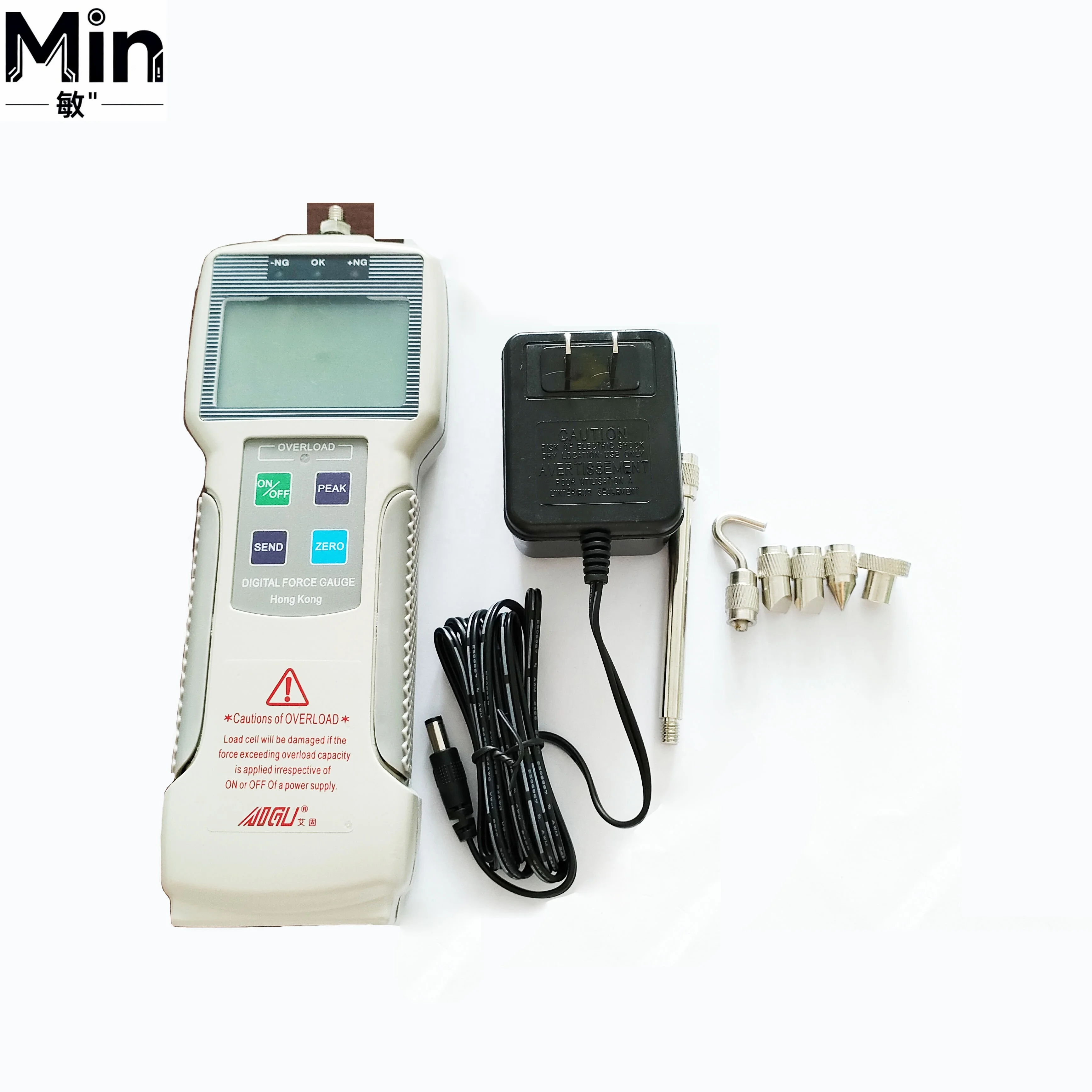 Portable Digital Push Pull Tester Dynamometer Precision Force Gauge for Industrial Laboratory Force Measurement