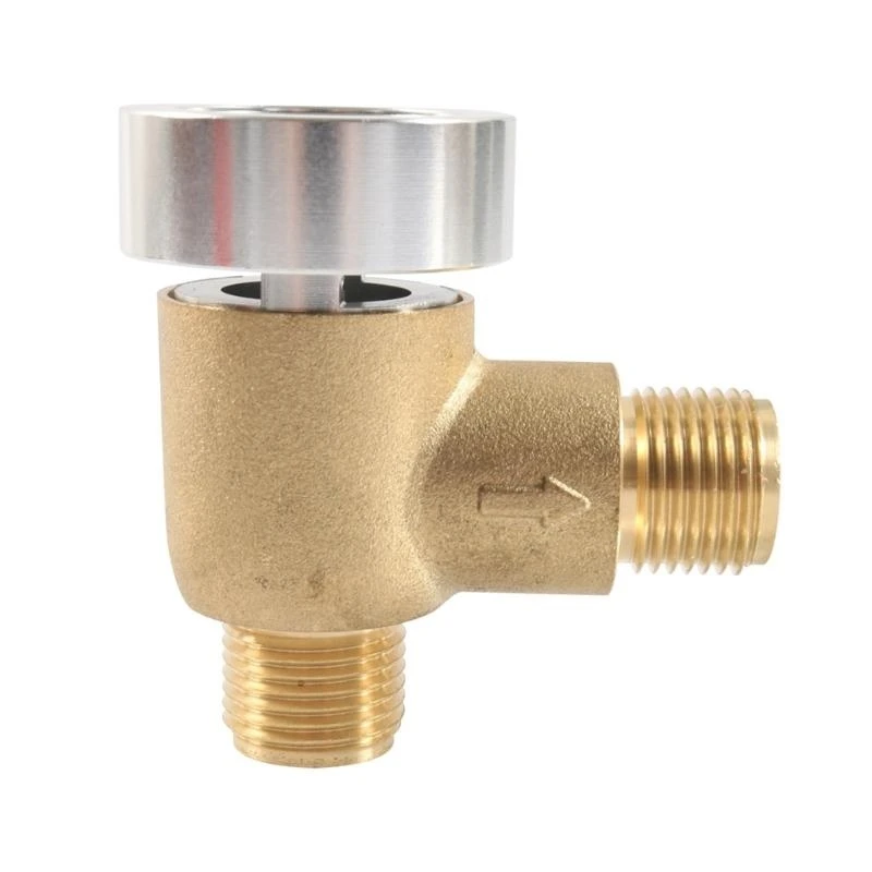 652F Heavy Duty Brass Motorhomes Backflow Preventer Valves Suitable for Secure & Leak Black Tanks Flushing 571-VAC-CHK-A