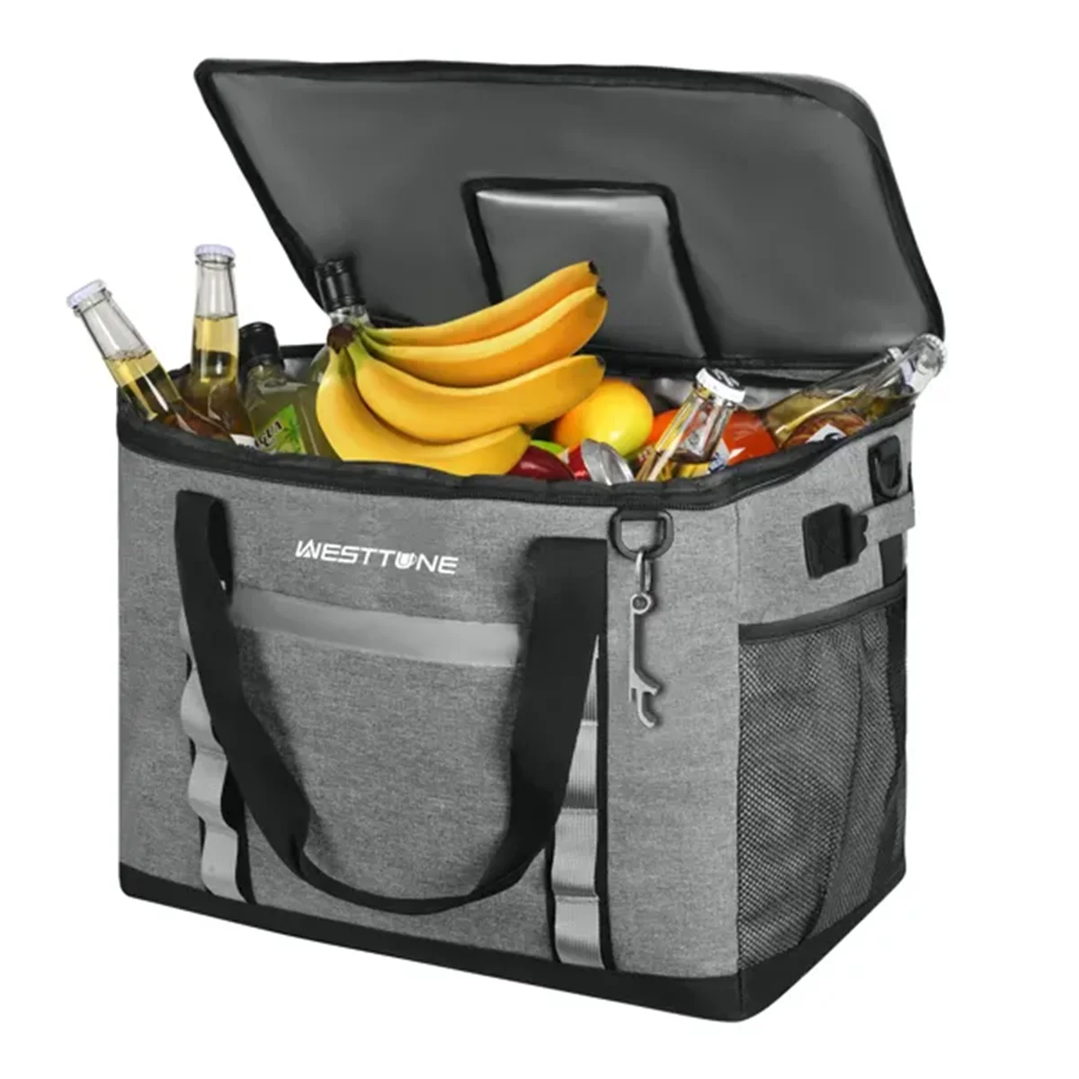 

75cans (13 gallons) cooler bag, portable for Grocery Shopping,Camping,Travling (Amazon Shipping)(Prohibited by WalMart)