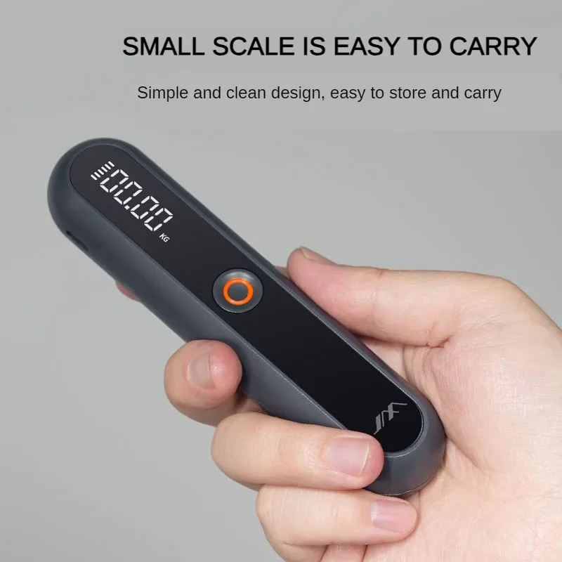 JIMIHOME Electric Portable Scale Portable Electronic Scale Handheld Rechargeable Portable Digital Luggage Scale 0.01~30KG