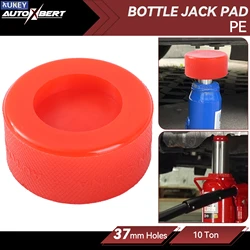 Polyethylene Bottle Jack Pad Protector Adapter Car Jacking Tool Pinch Weld Side Lifting Disk 37mm Hole For Most 10T Bottle Jacks