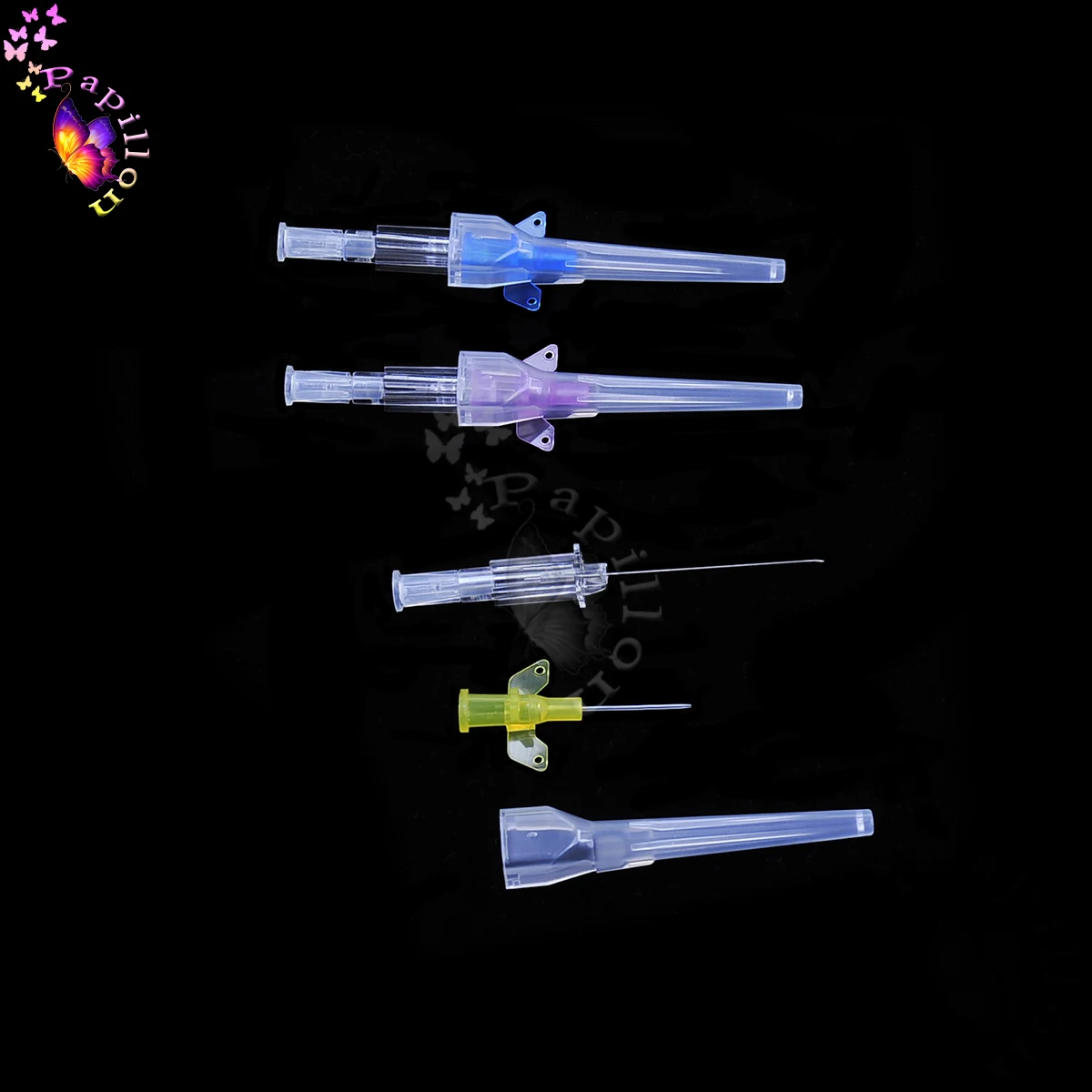 Disposable Butterfly Type IV Cannula Intravenous Injection Catheter with Wings 22G 24G 26G Veterinary Instruments