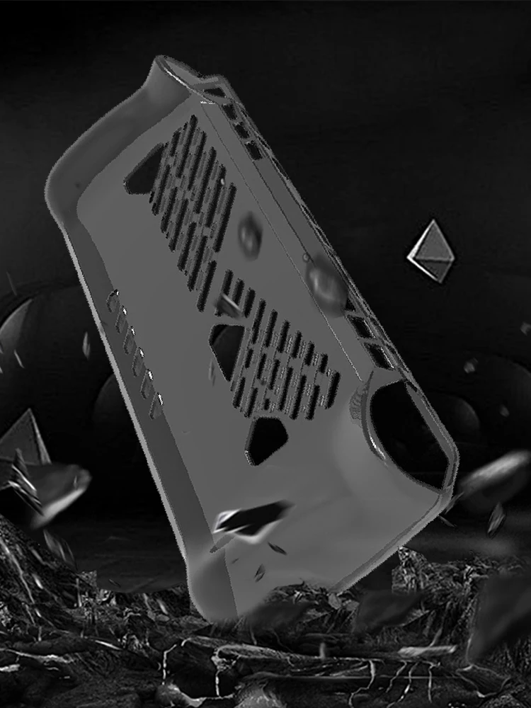 ASUS ROG Ally X 케이스 TPU 보호 케이스 안티 드롭 보호 커버 케이스 안티 스크래치 소프트 투명 케이스 게임 액세서리