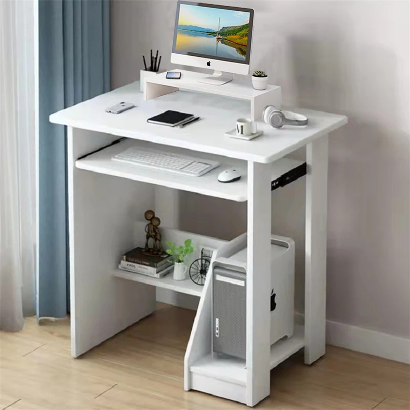 

YQ FOREVER Home Wooden Panel Laptop Computer Office Table Desk Furniture