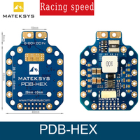 MATEK PDB-HEX 2-12S 5A 5V/9V/12V BEC Power Distribution Board PDB Outputs High Precision Current Sense for FPV Racing Drone
