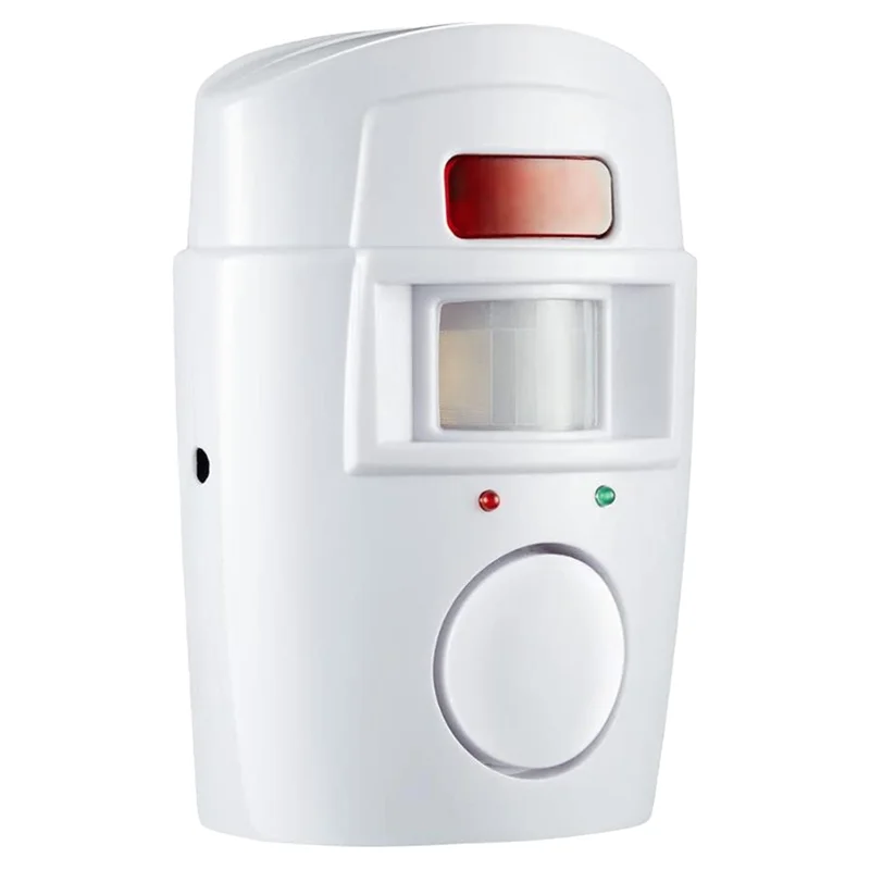 T82C Hot Sale-5X Infrared Motion Sensor Alarm - Burglar Alarm With 10 Remote Controls, Suitable For Home/Garages/Shops