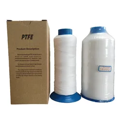 1250D/3 PTFE polytetrafluoroethylene acid and alkali resistant high-temperature resistant sewing thread 1kg