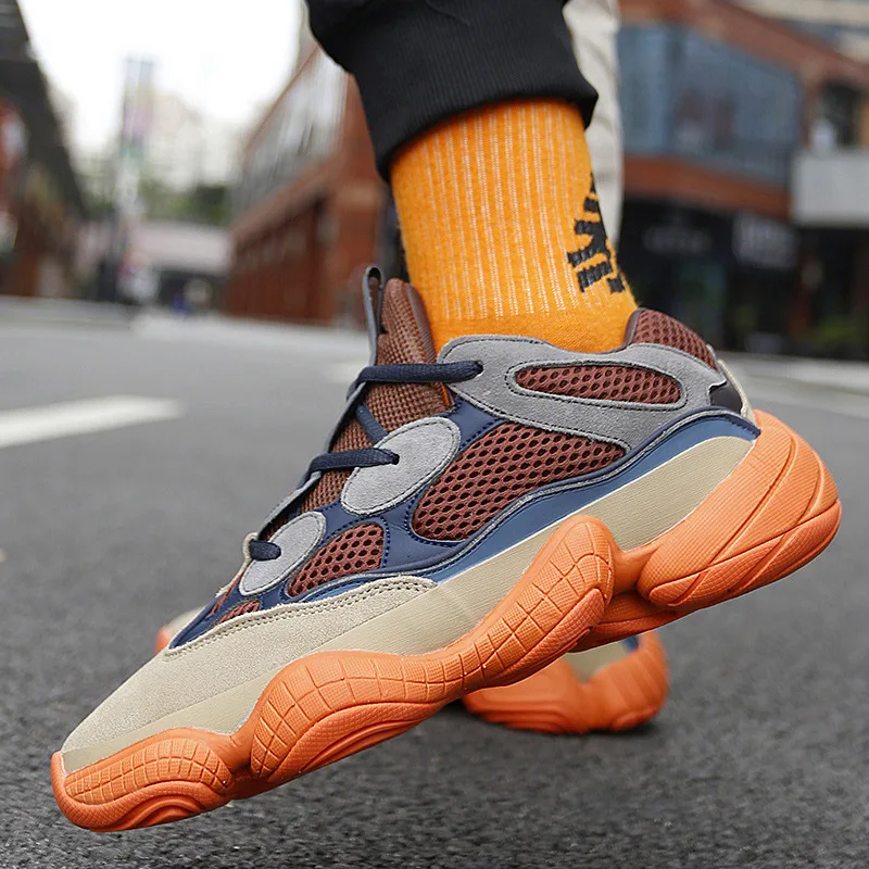 Novos sapatos retrô de alta qualidade para pai tênis de corrida da moda casal