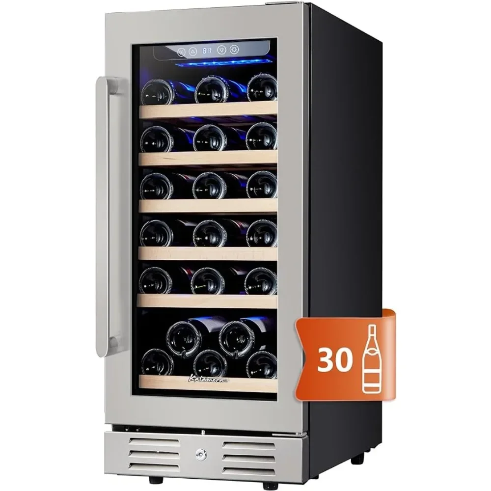 |30 Bottle Built-in & Freestanding Single Zone Wine Refrigerato