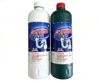 Max Gel Fast‑Acting Drain Clog Remover, Safe for Pipes & Septic, Kitchen Bathroom Sink Shower Cleaner, 1 Liter, 2‑Pack