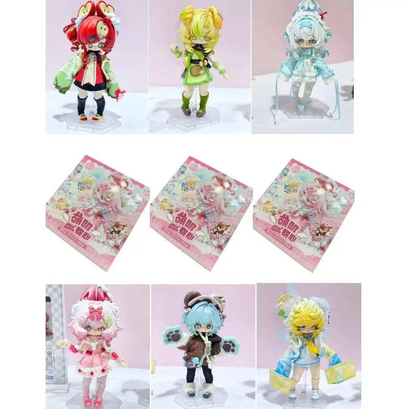 Genuine in stock] Mengji Sweetheart Series Blind Box 12 points mjd Mobile Doll Trendy Play Handmade Ornament Gift