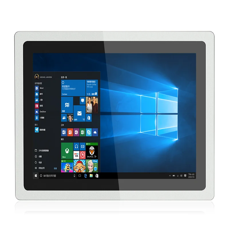 

10.1"13.3"15.6"18.5 inch touch screen Industrial panel pc desktop With intel i5 processor CPU