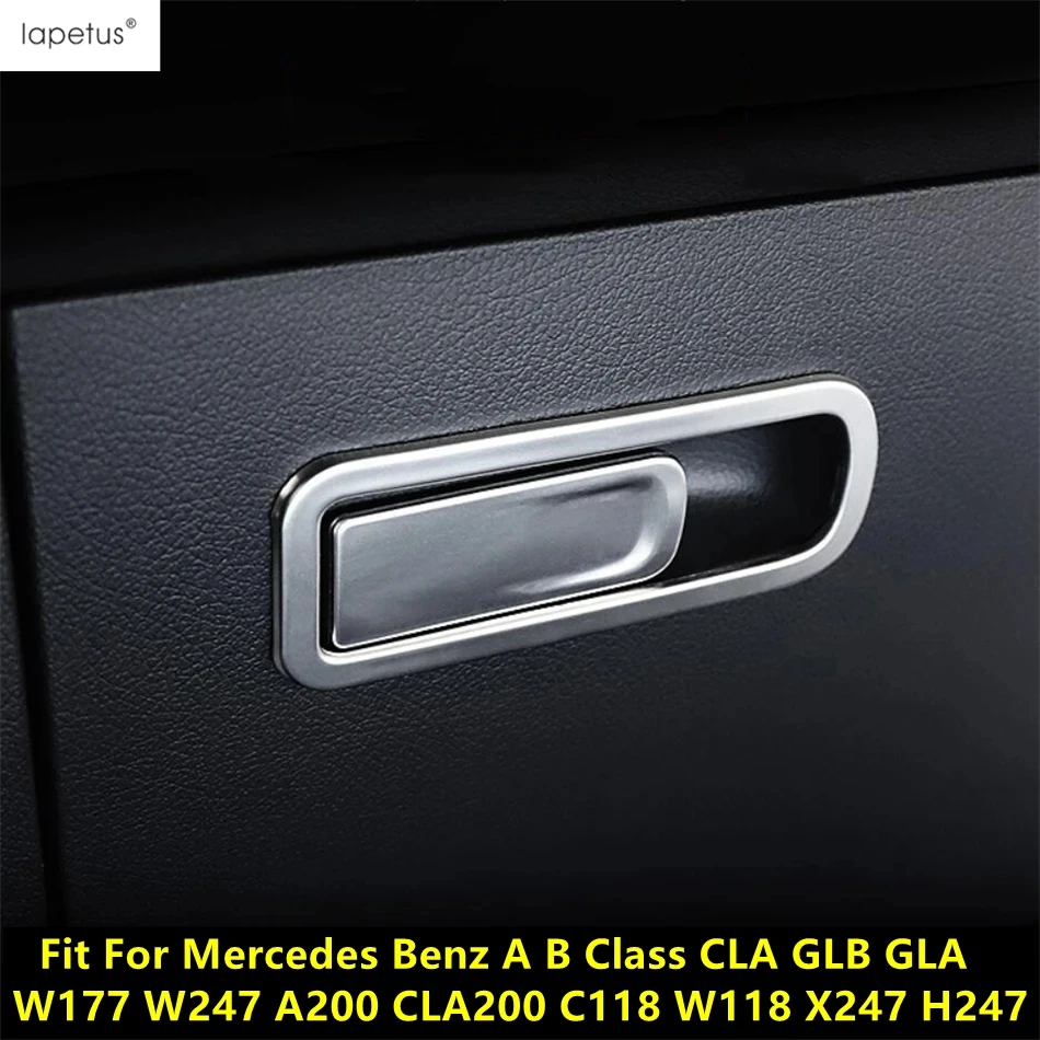 

Copilot Glove Box Handle Switch Cover Trim Accessories For Benz A B Class CLA GLB GLA W177 W247 A200 CLA200 C118 W118 X247 H247