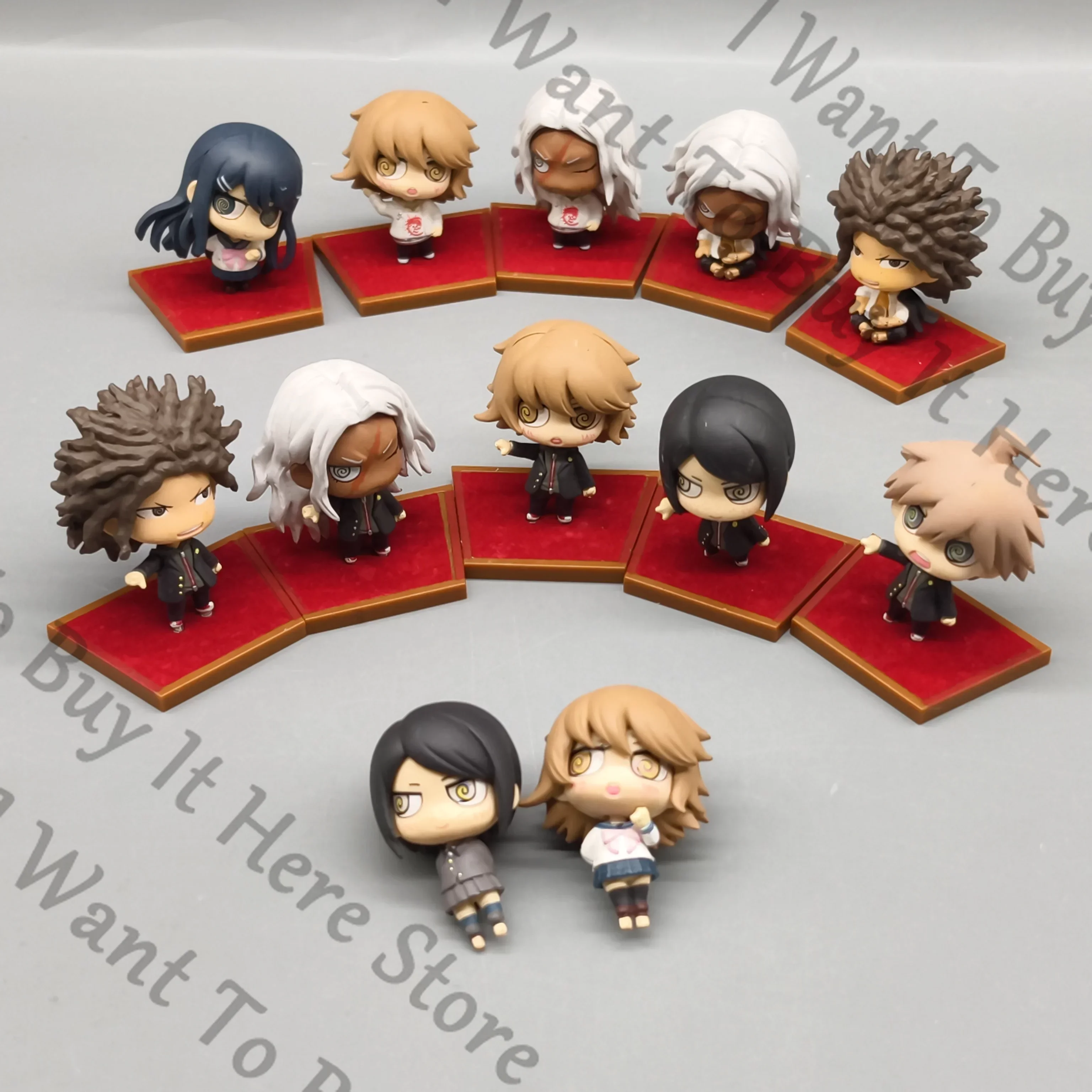 Figuras de Anime Danganronpa, Chihiro Fujisaki, Naegi Makoto, Sakura Ogami, Cosplay, Figuras en Miniatura, Kits de Modelismo, Regalo