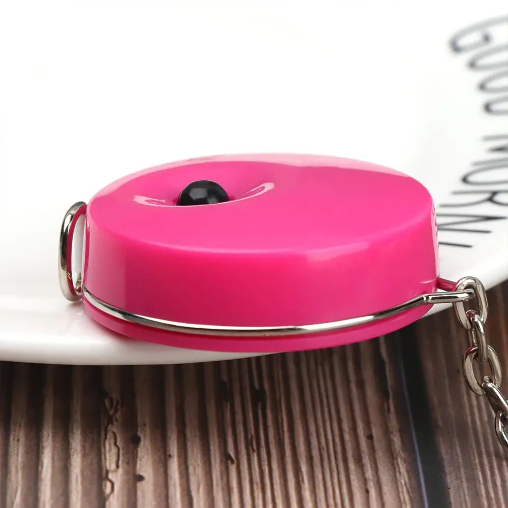 Delicate 1.5 Meters Small Candy Color Tape Measure Keychain Tape Measure Clothing Size