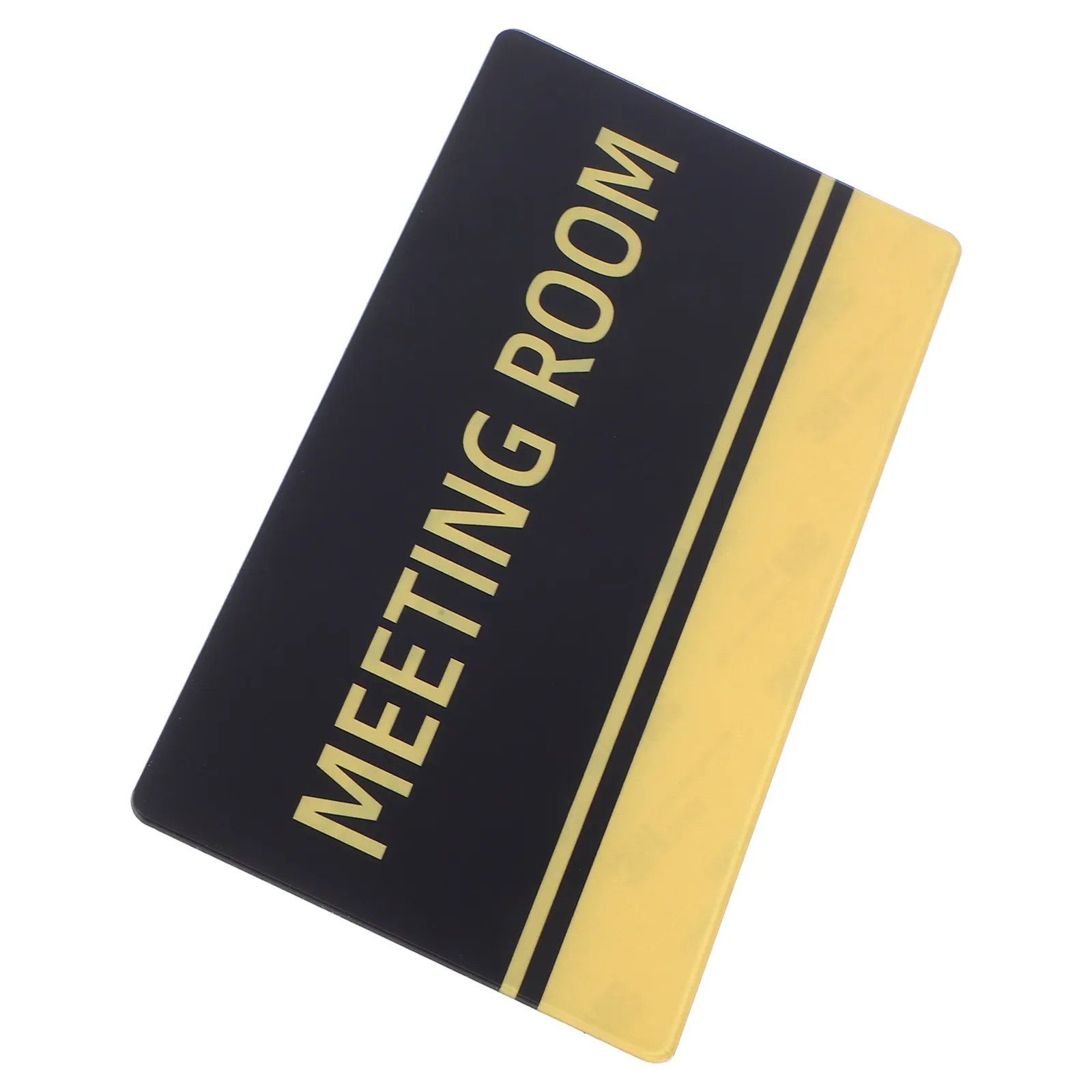 Sleek Acrylic Meeting Room Privacy Door Sign Clear Occupied Status Display for Conference Rooms Office Door Signage Office