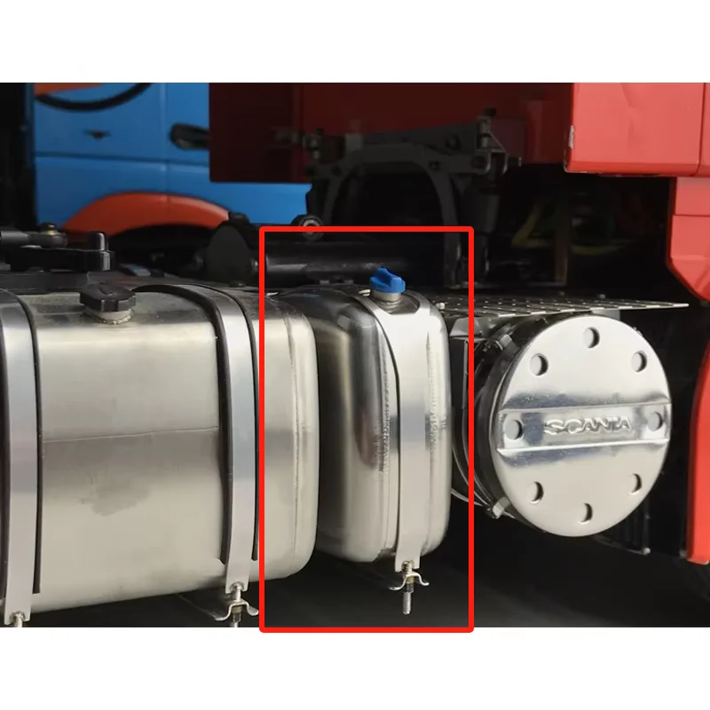 Scaleclub 1/14 شاحنة جرار تاميا نموذج التحكم عن بعد ملحقات الديكور العالمية خزان الوقود المعدني اليوريا