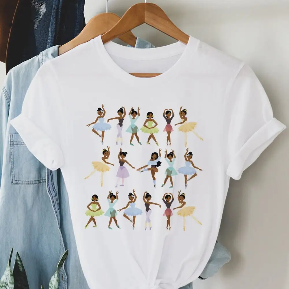 Ballerinas T Shirt Black Dancers Ballet African American Brown Skin Girls Dance Teacher Choreography Theater Arts