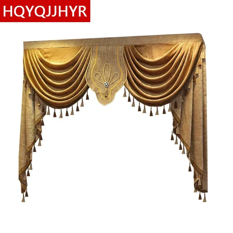 

22 Style European Valance for Living Room Bedroom Windows (Valance Dedicated Link Not Including Cloth Curtain and Tulle)