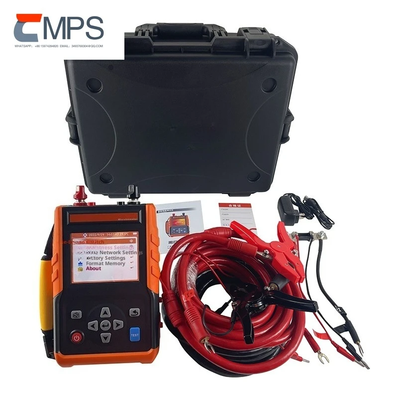 

DC Resistance Tester for High Voltage Circuit Breakers Digital Display Accuracy Class 0.1