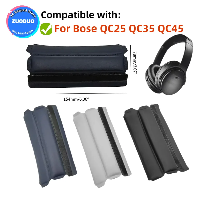 

Replacement Upgrade Headband Compatible with for Bose QC25 QC35 QC45 Headset Headband Protectors Cover