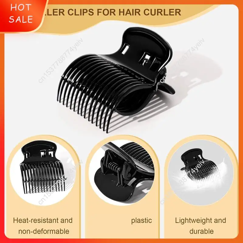 Substituição para clipes de estilo de seção de cabelo 24 peças para modelador de cabelo garra clipes de rolo quente para mulheres meninas a62x