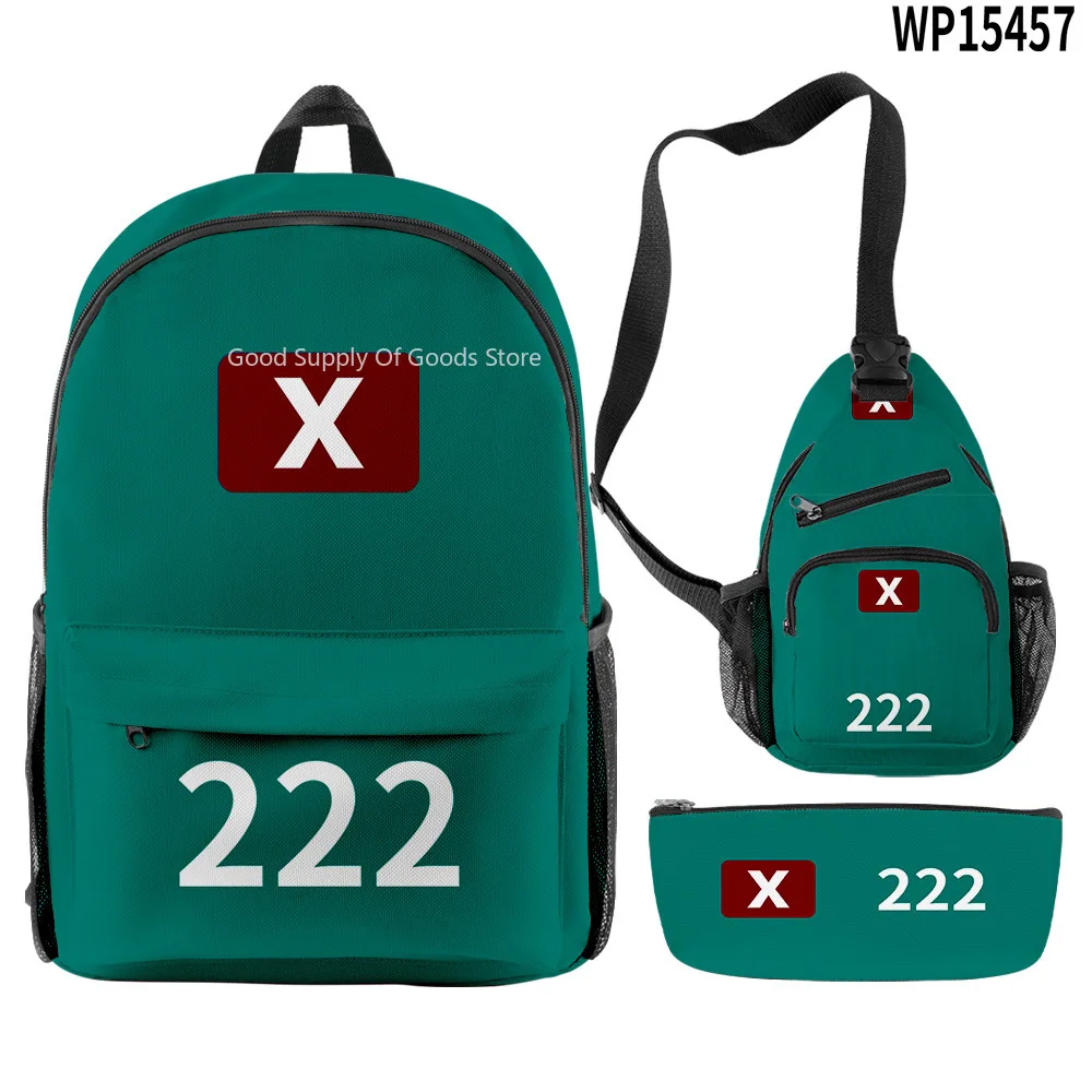 NEUE Korea Spiel Season2 Cosplay Rucksack Taschen Unisex Solide Druck Schulter Taschen Student Große Kapazität Schule Handtaschen Paket