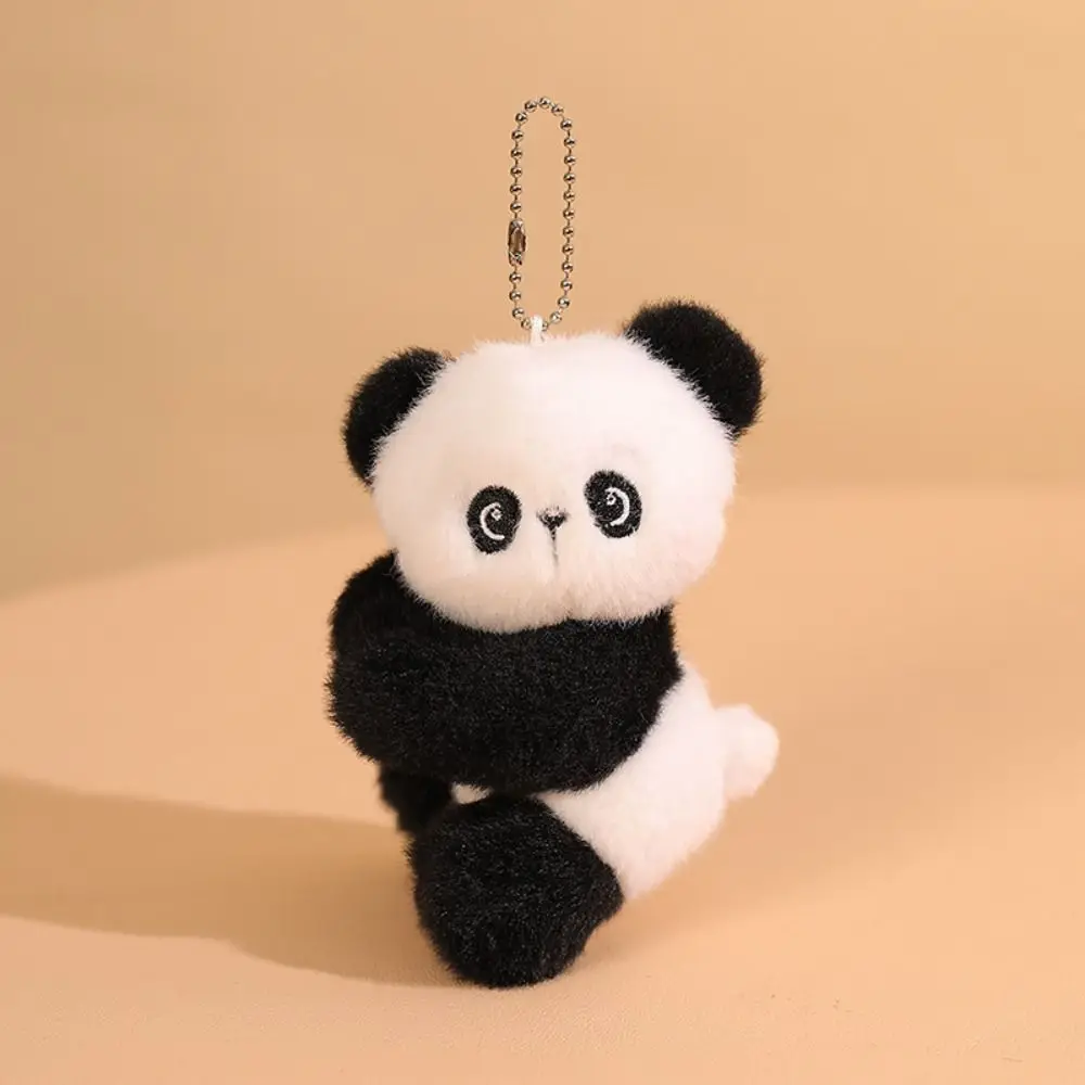 Cuddly Stuffed Animals Magnetic Doll Keychain Rabbit Pig Pendant Panda Plush Toy Kawaii 10cm Plush Keyring Doll Girls Boys