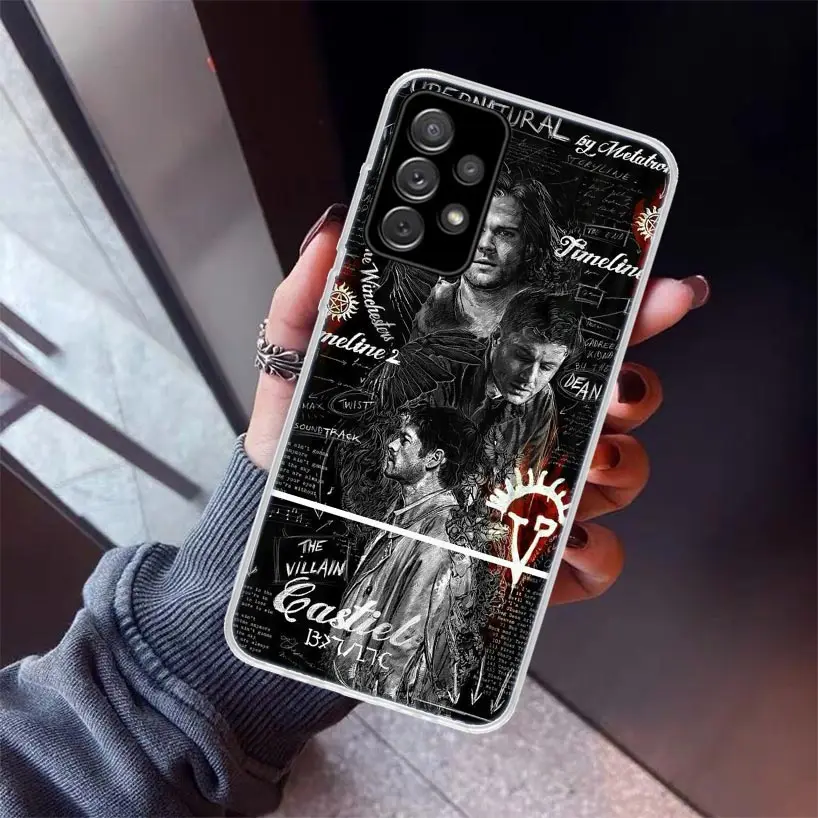 Supernatural SPN Dean Sam Phone Case For Samsung Galaxy A17 A57 A37 A16 A26 A36 A56 A15 A25 A35 A55 A14 A13 A54 A53 A34 A24 A33  - view 4
