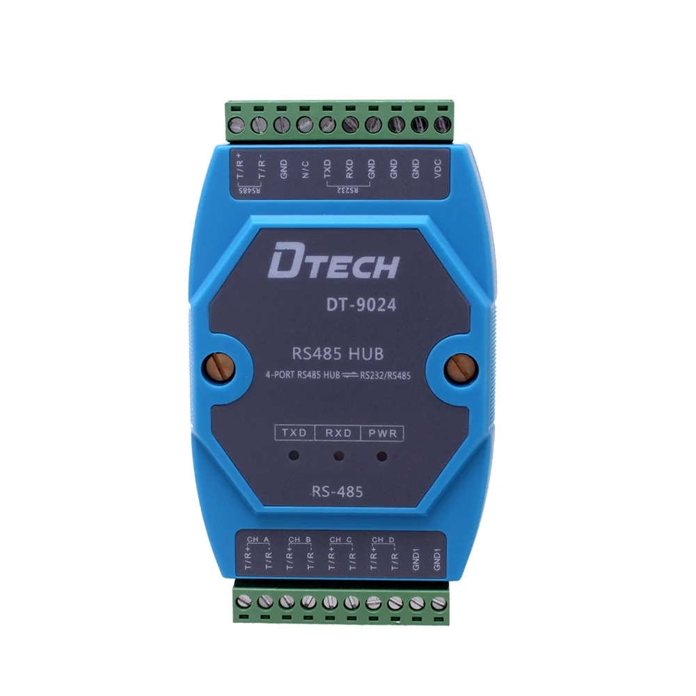 Dtech 9024 Active RS485 Hub RS232/RS485 to 4-port RS485 Hub