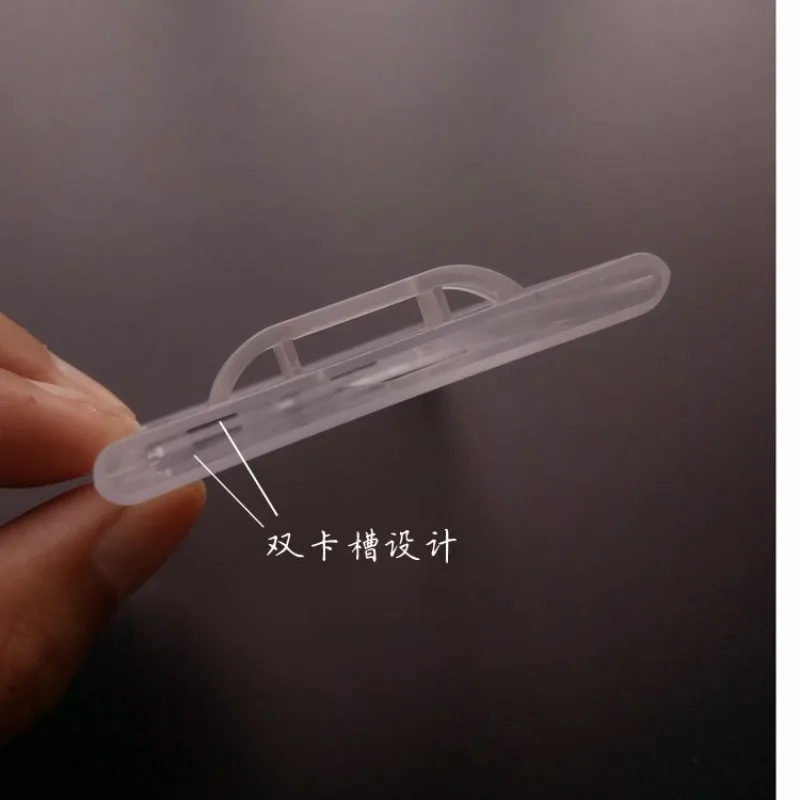 New Unisex Clear Work Card Holders Practical ID Card Pouch Name Card Sleeve ID Business Case Hard Plastic Protector Cover Case