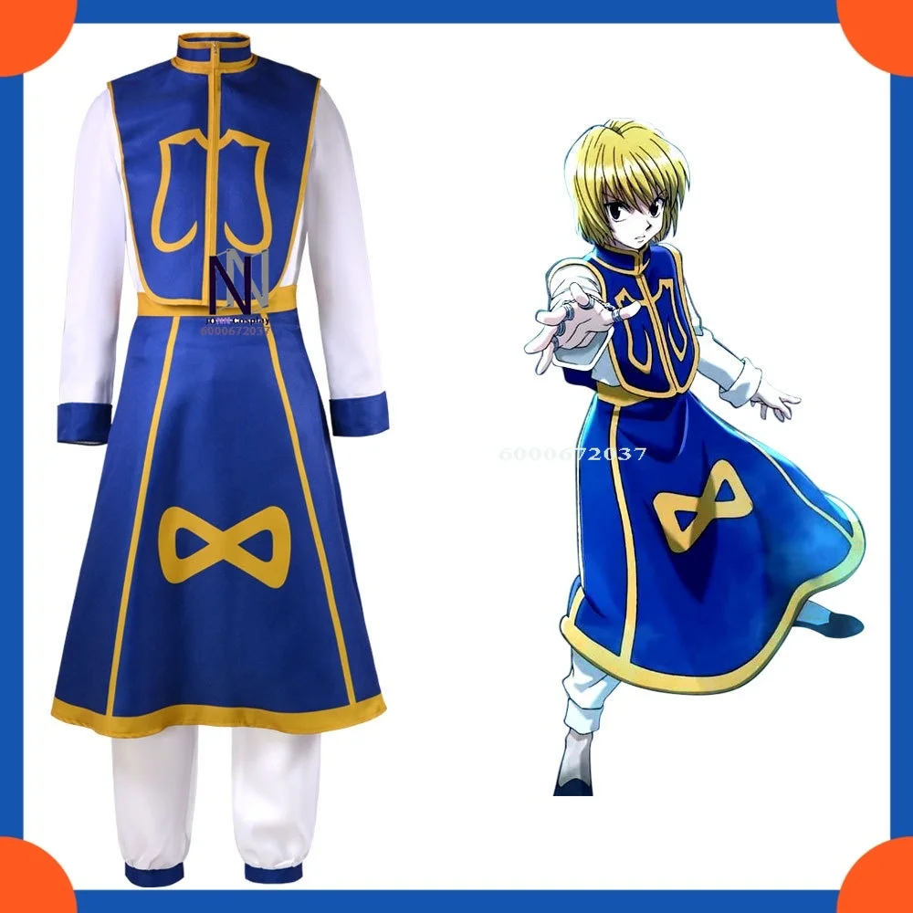 

Kurapika Cosplay Costume Cross-Border Sourcing Role-playing As Anime Characters with Identical Outfits Two-dimensional Full Set