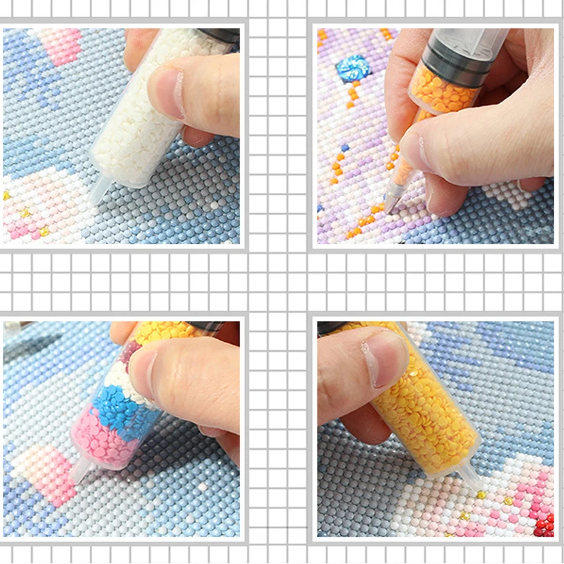 Big Pen 5D Diamond Painting Point Drill Pen Storage Drill Tube Embroidery Crafts Diamond Painting Pen Cross Stitch Accessories