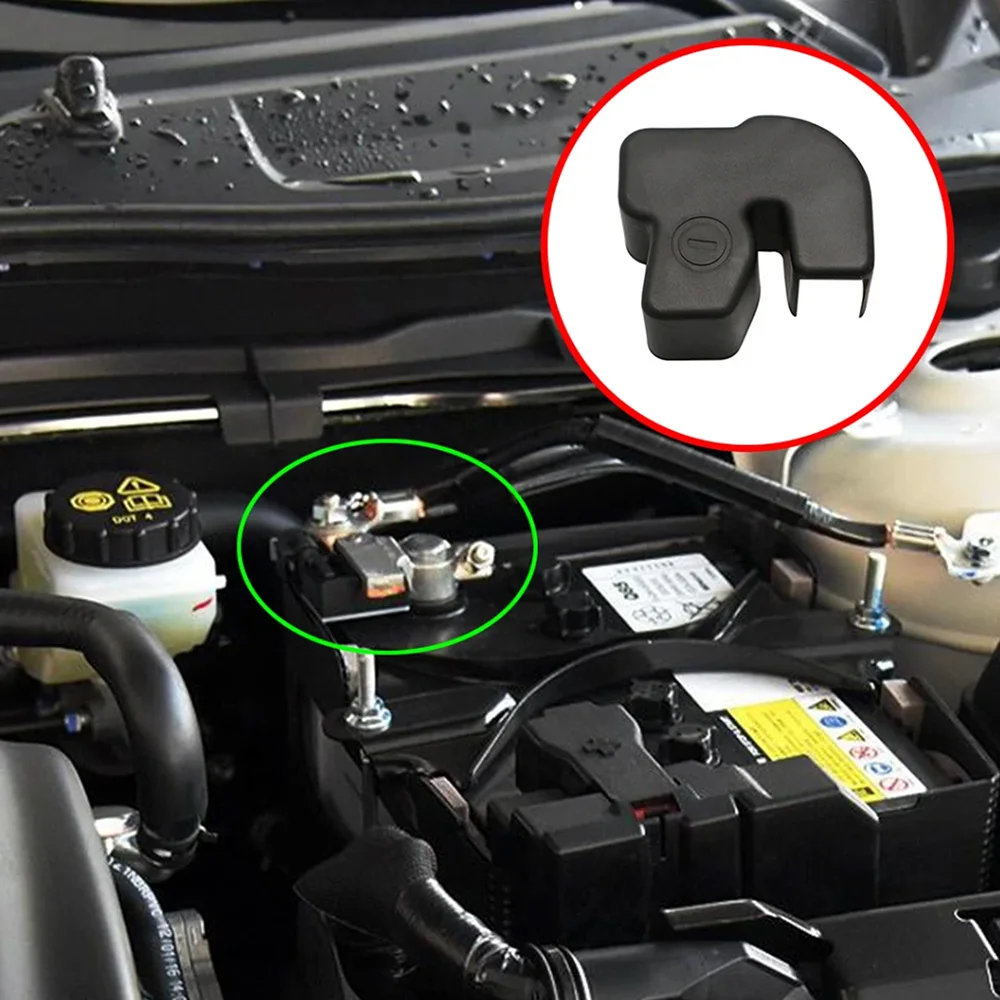 For Mazda 2 3 6 CX-5 CX-4 CX5 2013-2018 Accessories 1Pc/set Car Battery Power Negative Electrode Protector Terminal Cover