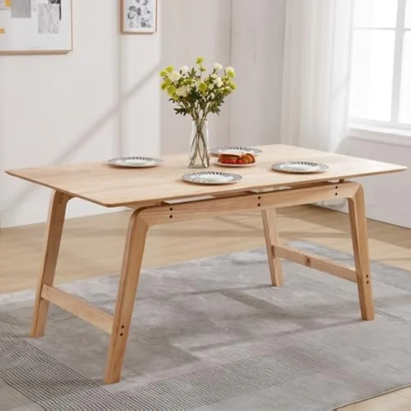 Solid Wood Dining Table, 63