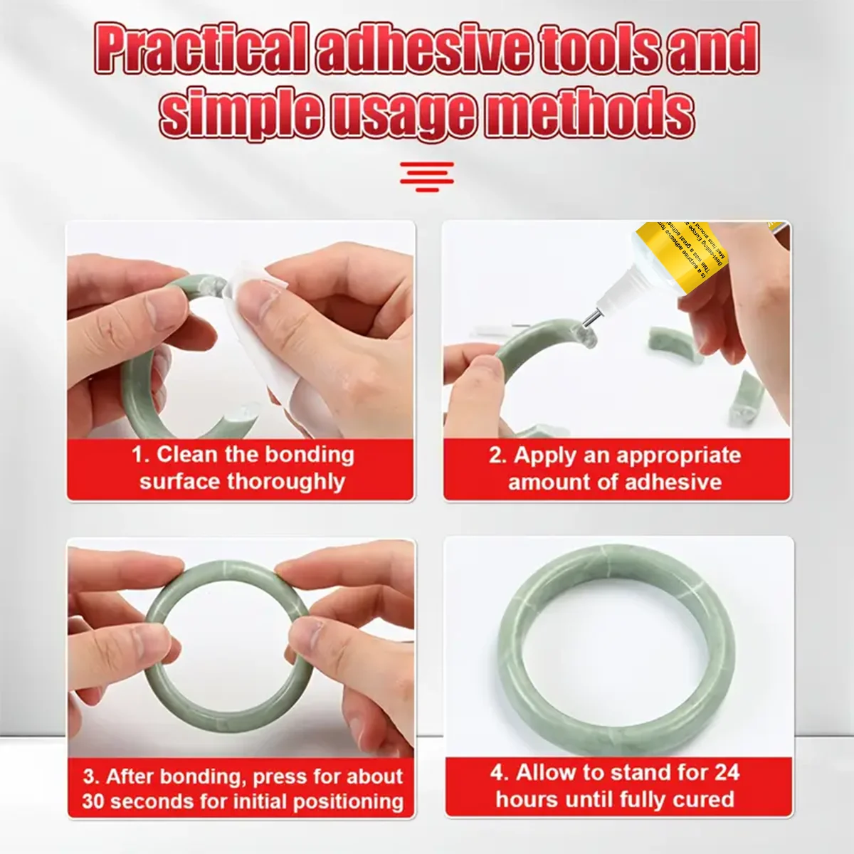 15g Lem Rhinestone untuk Kuku Gel Lem Kuku Super Kuat untuk Hiasan Kuku 3D Gel Bling Dekorasi Permata Seni Kuku Berlian