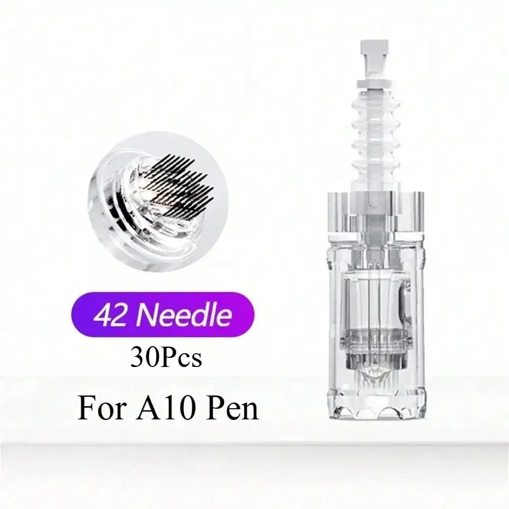 30 Stück 12/24/36/42 Nadeln Runde Nano-Nadel-Kartuschen, Nadellänge 0,25 mm, Ersatz für Microneedling-Pen zur Hautpflege für Dr. Pen A10 – Detail 9