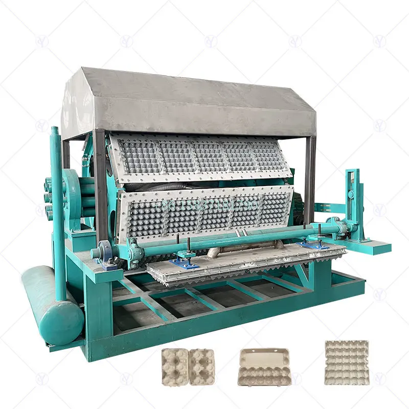 Small Capacity Egg Tray Making Machine Making Egg Trays Farm Business Widely Using Low Price Egg Tray Making Machine Price