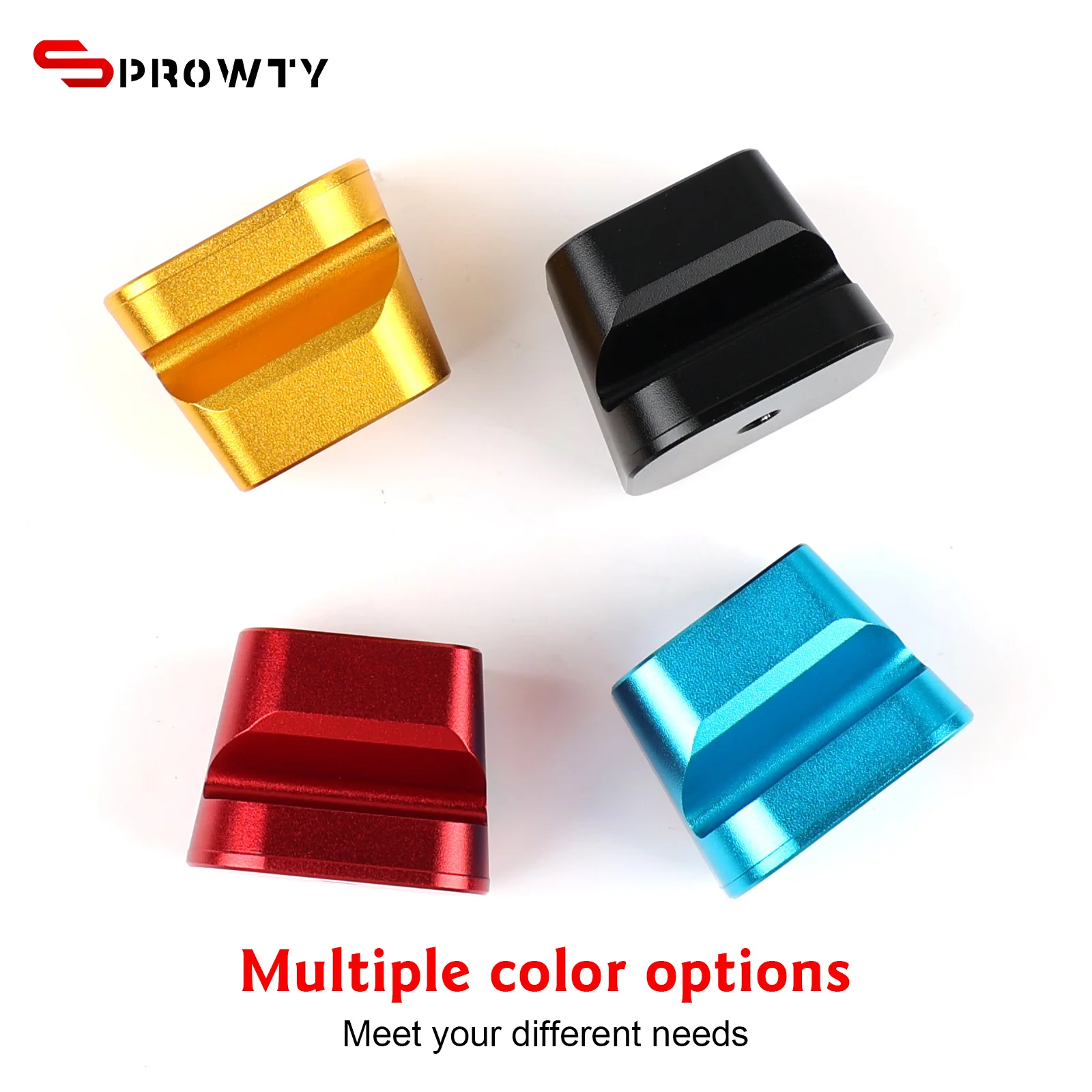 SPROWTY Simube Steering Wheel Wall mount For Fanatec QR2, Aluminum Alloy Material,CNC and Anodizing Process.
