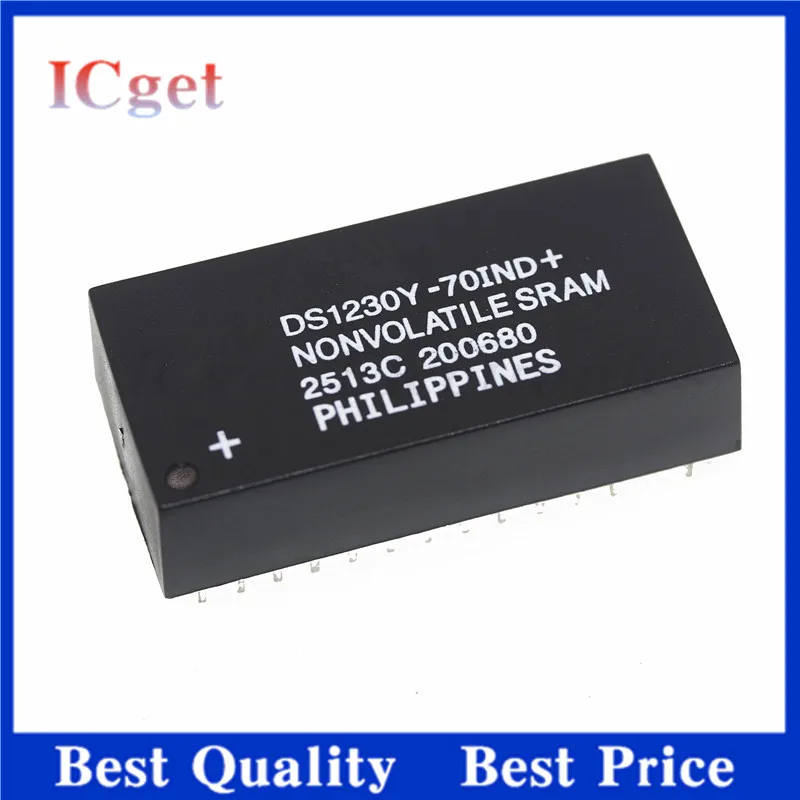 1Pcs New DS1230Y-120IND+ DS1230Y-70 DS1230Y-70IND DS1230Y-100 DS1230Y-100IND DS1230Y-120 DS1230Y-150 DS1220Y-100IND CHIP