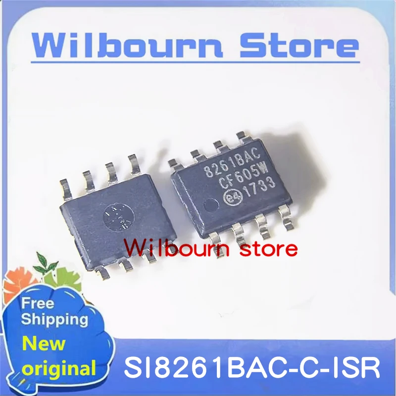 

10PCS/LOT SI8261BAC SI8261BAC-C-ISR SI8261BAC-C-IS SI8261BAC SOIC-8 New original