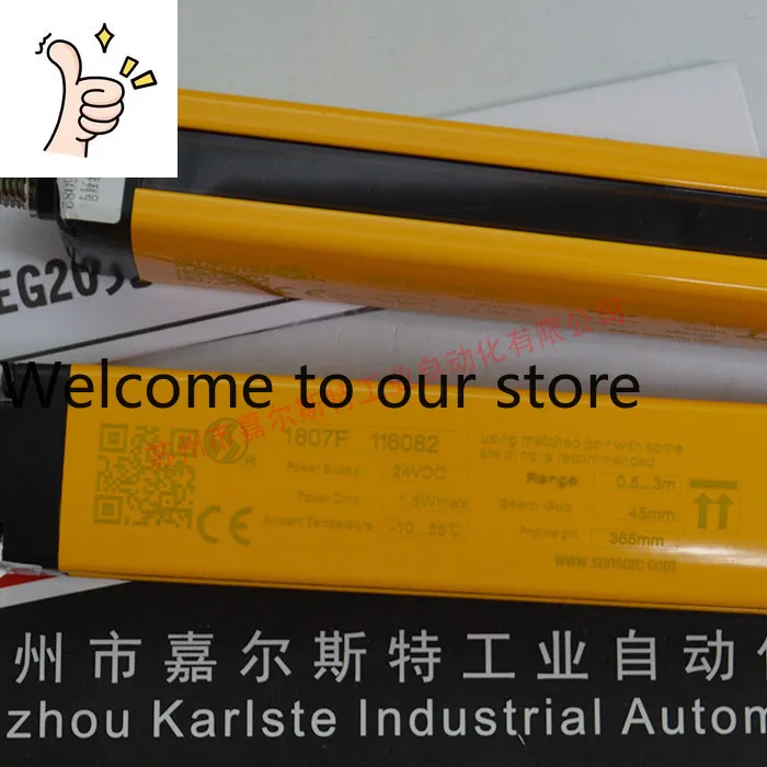 [New Original] SEG20-4008N-LO/0-3-Y SENSORC Safety Light Curtain Is Available In Stock.