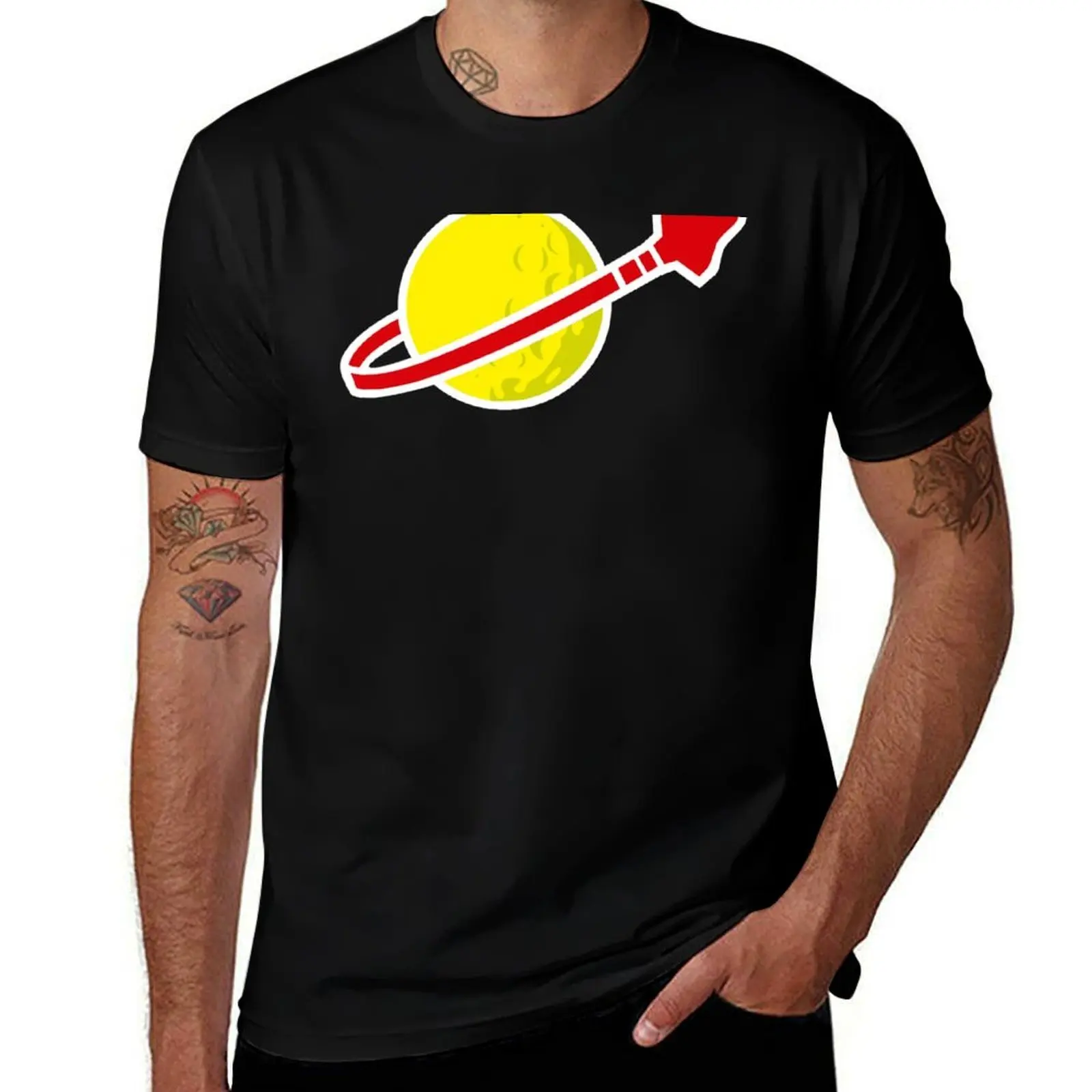 

80's Space Bricks Essential T-Shirt t shirts for man pack white men t shirt cotton 100% t shirts with prints T-Shirt